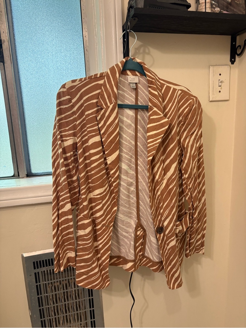 Zebra Print Blazer from A New Day